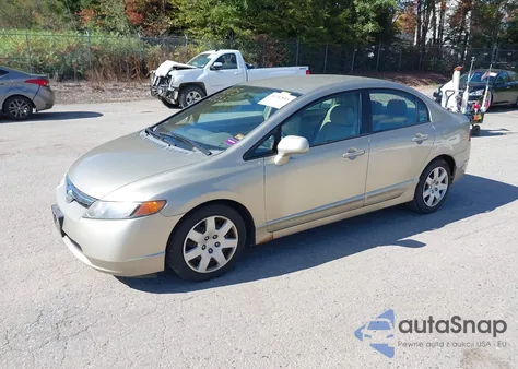 2007 Honda Civic Lx z USA, uszkodzony, nr VIN 1HGFA15557L095960